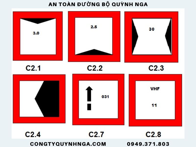 Thiết bị an toàn giao thông (Biển báo giao thông đường thủy) Thiết bị an toàn giao thông (Biển báo giao thông đường thủy)